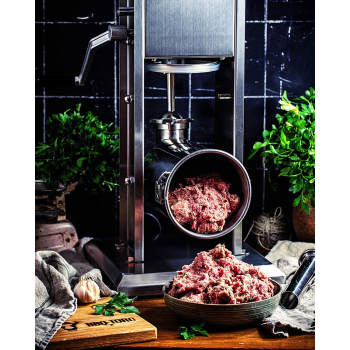 Машина для наповнення ковбас професійна 120 Вт, 5 л срібляста Zelsius