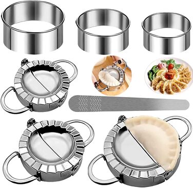 Набір з 7 форм для равіолі з нержавіючої сталі AIXIMA