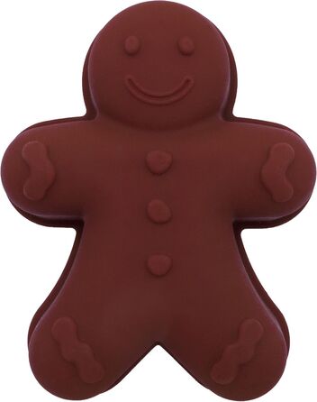 Форма для випічки у вигляді пряникового чоловічка, 15 х 12 х 4 см, коричнева, RBV Birkmann