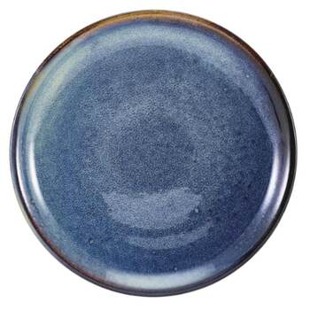 Тарелка круглая 19 см, Terra Porcelain Aqua Blue, GenWare