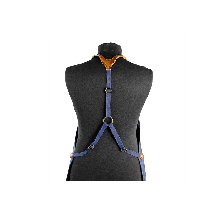 Фартук для барбекю Combi джинс-кожа-канвас GRILLI 777444 Код: 012759