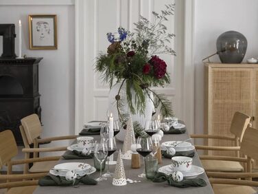 Чаша сервировочная 12 см белая с акварельной росписью Christmas Hammershøi Kähler