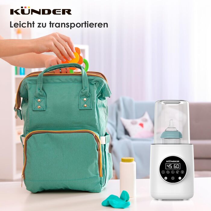 Підігрівач дитячих пляшечок 10 в 1 KUNDER