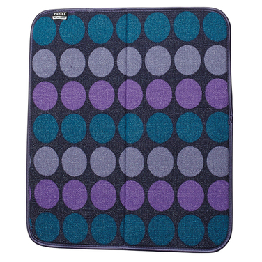 Вологопоглинаючий килимок Built Plum Dot, мікрофібра, 45 х 40 см