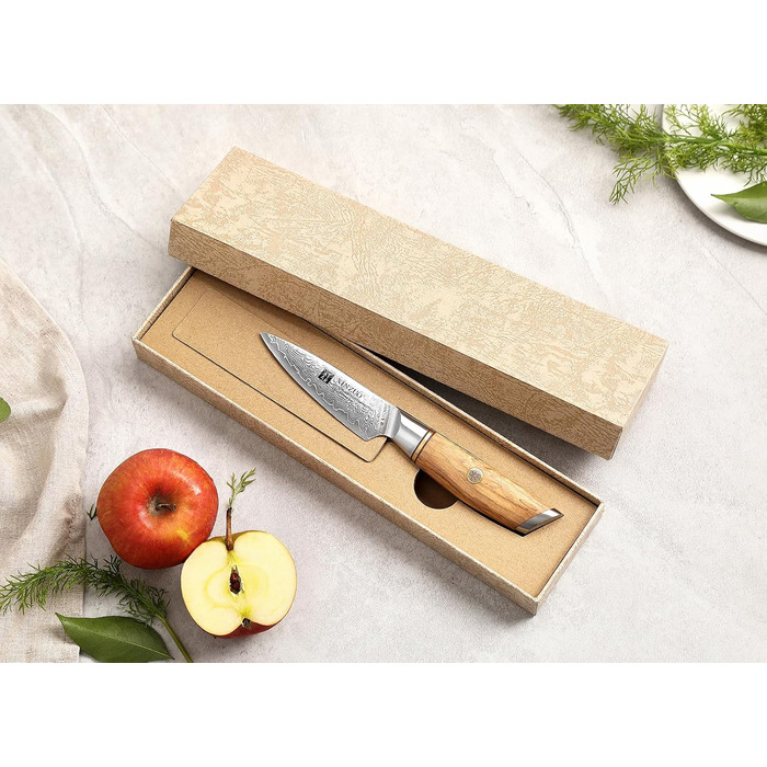 Нож для фруктов 9,2 см, дамасская сталь XINZUO