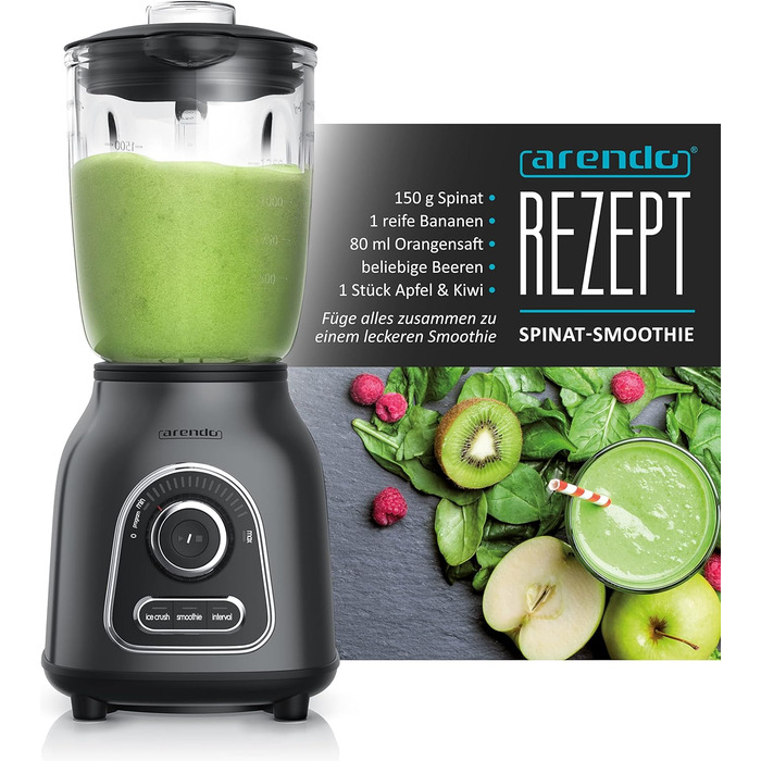 Блендер 1,75 л 1400 Вт Arendo