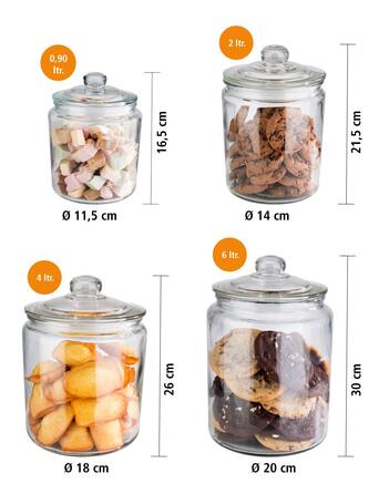 Банка для хранения 6 л с крышкой Classic APS