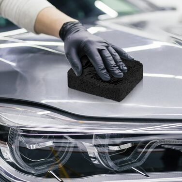 Набір губок для миття 3 шт. 10,8 x 6,8 x 30 см чорний Spontex