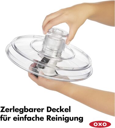 Сушарка для салату 6 л з кришкою OXO