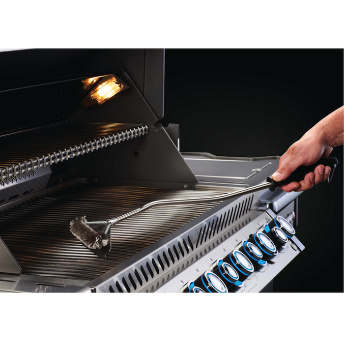 Щітка для гриля сталева зі скребком Napoleon