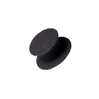 Кноб до кришки Fissman ЧОРНИЙ мармур (9907)