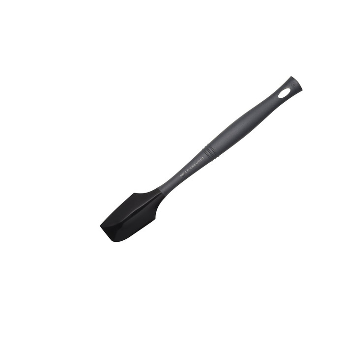 Лопатка-скребок силіконова, чорний Le Creuset