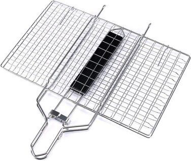 Решітка-гриль із складаной ручкою 32х22 см Код: 012287 GRILLI