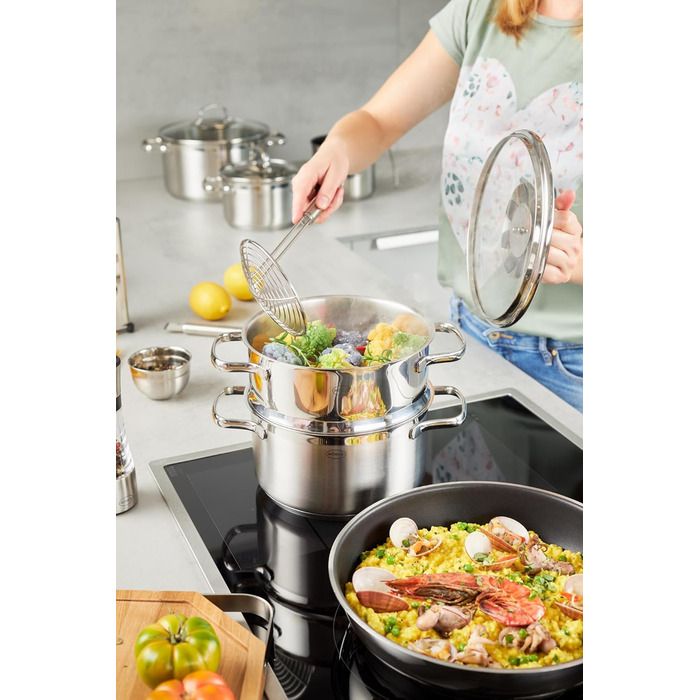 Сковорода вок 28 см з агтипригарним покриттям ProCera, Elegance Rosle