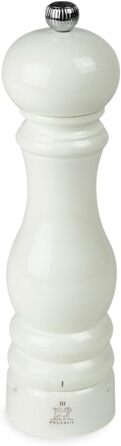 Соляний млин Paris u'Select 22 см - ParisRama - 6 попередньо встановлених помелів - Виготовлений з деревини, сертифікованої PEFC - Французькі ноу-хау - Лакований слоновою кісткою