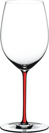 Келих Каберне 625 мл, червоний, Fatto A Mano Riedel