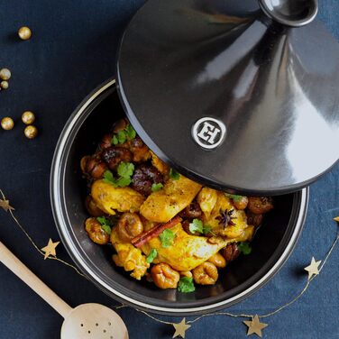 Тажин 32 см темно-коричневий Emile Henry