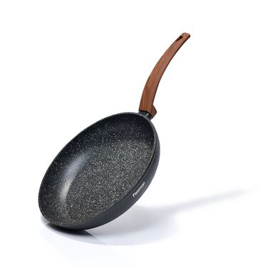 Сковорідка для смаження Fissman VESUVIO STONE 26x5,2 см з індукційним дном (4242)