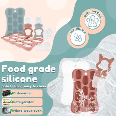 Набір силіконових ніблерів для дітей 2 шт.  TNTGMG