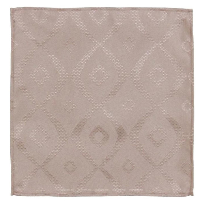 Набор салфеток Tradilinge Brunch Taupe (темно-серый), 100% полиэстер, 45х45 см, 3 шт.