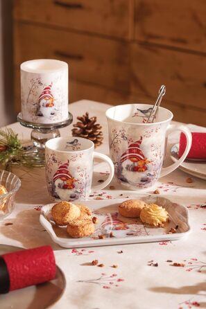 Чашка в зимнем пейзаже для горячих напитков 200 мл Ambiente