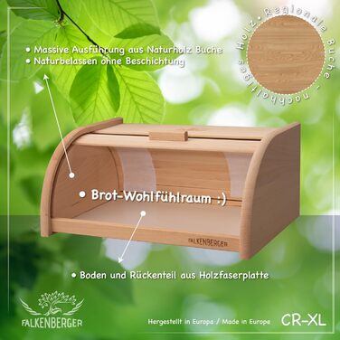 Хлебница из буковой древесины 39,1 x 28,7 x 17 см FALKENBERGER