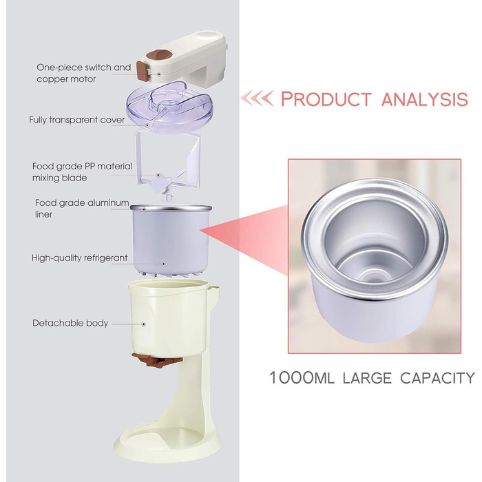 Машина для приготування морозива Mini Fruit Soft Serve Generisch