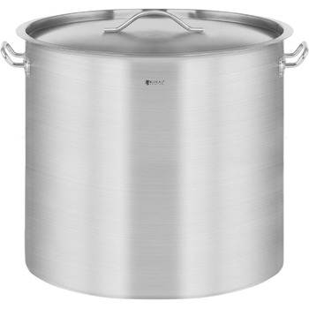 Індукційна каструля Royal Catering Ø 32 см з кришкою Каструля з нержавіючої сталі Індукційна каструля Індукційна каструля Каструля з нержавіючої сталі (48 л)