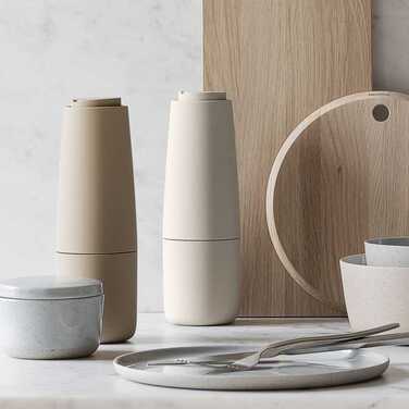 Сільничка і перечниця 20 см Nomad / Moonbeam Salpi Blomus