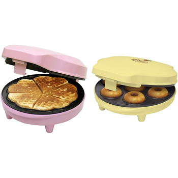 Вафельниця для класичних вафель із серцем та пончиків 700 Вт Bestron