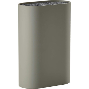 Одинарний блок ножів без ножа, 17 x 9 см, висота 24 см, чорний (грязьовий) Zone Denmark