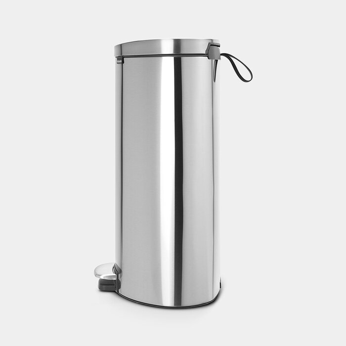 Сміттєвий бак з педаллю 40 л Flatback + Brabantia