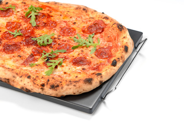 Камень для пиццы прямоугольный 38x30 см с подставкой GRILLI 300380 Код: 012334