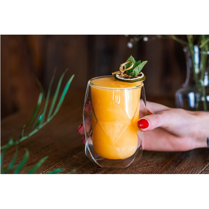 Набор из 2  чашек для кофе с двойными стенками 350 мл Konsimo