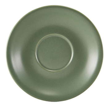 Блюдце 13,5 см, зеленое матовое, Matt Sage, Color Tea, GenWare