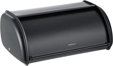 Хлебница черная 36 х 24 х 15 см KING HOFF