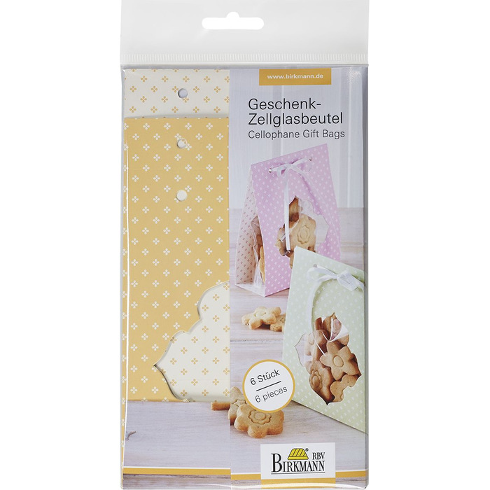 Набір подарункових пакетів, 18 предметів, RBV Birkmann