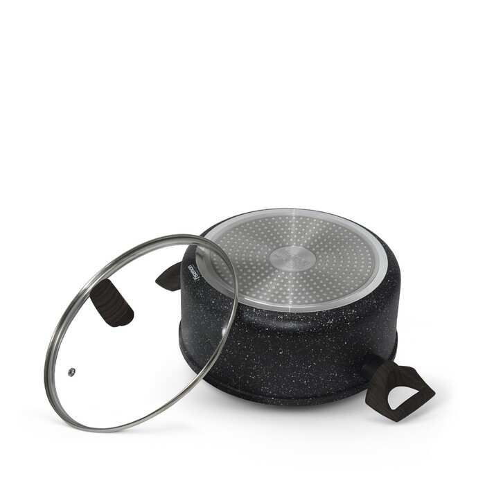 Кастрюля со стеклянной крышкой 20 см 2,87 л Carrie Fissman