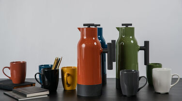 Термос-кавник Accent 1 л, коричневий Sagaform