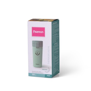 Термокружка для чая и кофе Fissman 320 мл Тиффани (9635)