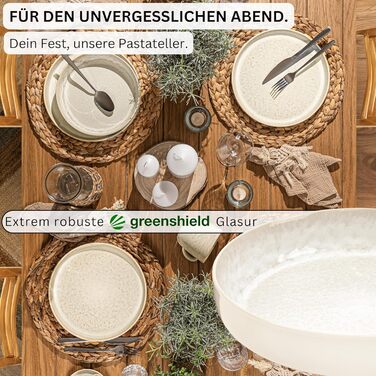 Набір з 6 тарілками для пасти 22 см Sänger