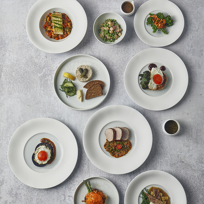 Тарілка глибока 30 см, Incise Porcelain Lustre, GenWare