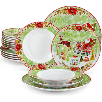 розмір: обідній сервіз на 18 предметів