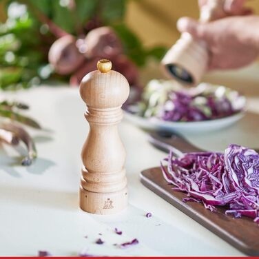 Перец/Соль, регулировка помола u'Select, Высота 18 см, Дерево, Коричневый, 2/23461 (Натуральная, Мельница для перца и соли)