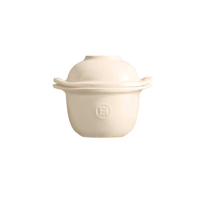 Піала з кришкою-підставкою під яйце, 0,3 л кремова Emile Henry