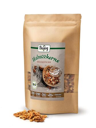 Ядра волоських горіхів очищені від шкаралупи 500 г Biojoy