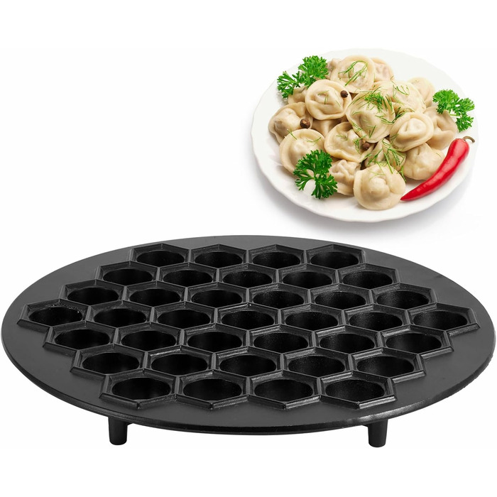 Форма на 37 пельменей из алюминиевого сплава Duokon