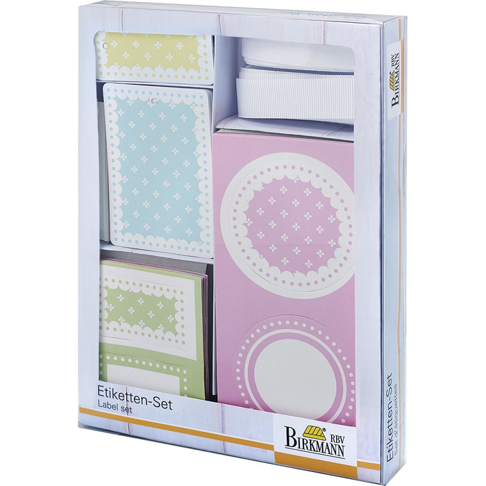 Набір прикрас для подарунків, 82 предметів, Vintage Memories RBV Birkmann