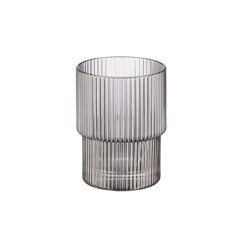 ARDESTO Набір склянок низьких Graphite, 200мл, 2шт, скло, сірий