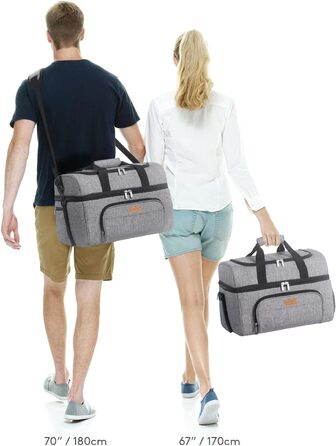 Сумка-холодильник 23 л серый Lifewit